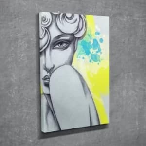DC208 Multicolor Decorative Canvas Painting