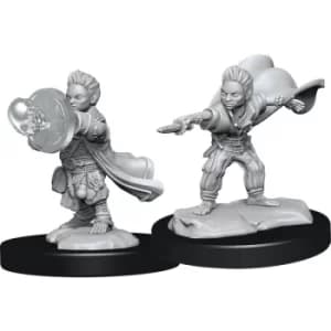 Pathfinder Battles Deepcuts Unpainted Miniatures (W14) Halfling Wizard Male