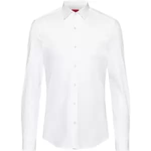 Hugo Kenno Jersey Shirt - White