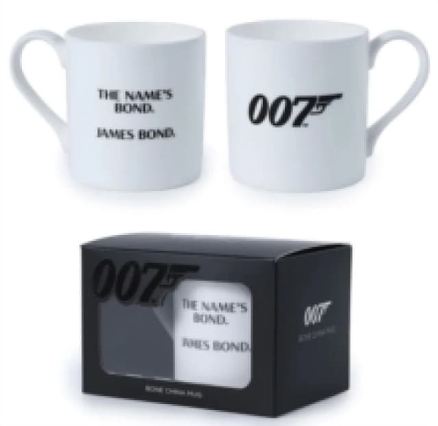James Bond (The Name's Bond) Fine China Mug