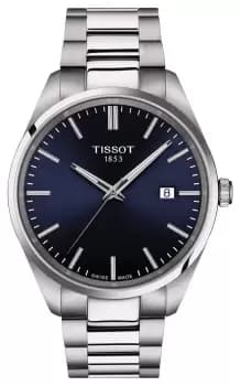 Tissot T1504101104100 Mens PR 100 (40mm) Blue Dial / Watch