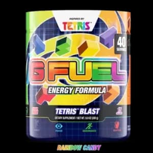 G Fuel Tetris Blast Tub (40 Servings) Elite Energy and Endurance Formula
