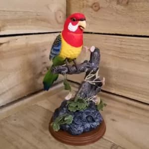 Premier Christmas 22cm Parrot on Branch with Animation & Recording Function