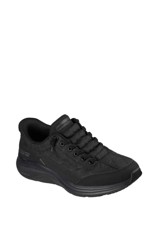 Skechers Womens Contour Foam Cozy Fit Trainer in Black Size: 4 Black Female 4