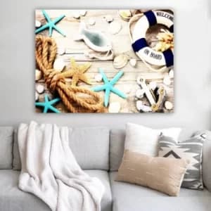 469336814_70100 Multicolor Decorative Canvas Painting