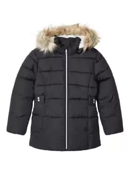 NAME IT Glittery Puffer Jacket Women Blue