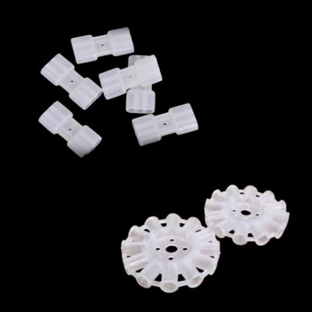 Shatchi 10Pcs Round And 10Pcs Square Glowsticks - Bracelets Connectors Accessories