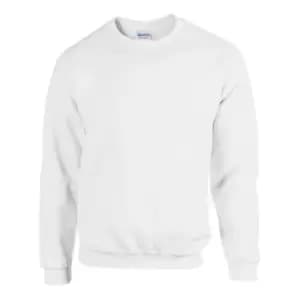 Gildan Childrens Unisex Heavy Blend Crewneck Sweatshirt (L) (White)