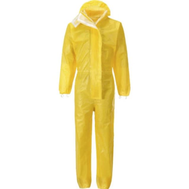BizTex Microporous Type 3/4/5/6 Coverall ST70YERL Colour: Yellow