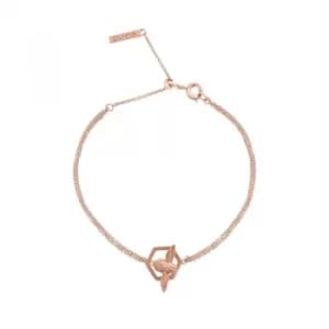 Olivia Burton Honeycomb Bee Chain Bracelet