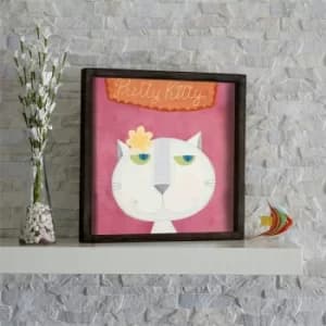 KZM563 Multicolor Decorative Framed MDF Painting