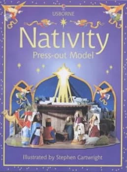 The Usborne Nativity Press-Out Model by Iain Ashman and Stephen Cartwright Hardback