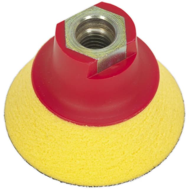 Loops 75mm Ultra-Soft Hook and Loop Backing Pad - M14 x 2mm - Buffing & Polishing Multi