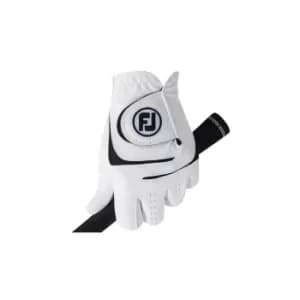 Footjoy WEATHERSOF MRH WHT -L Size: Large, Dexterity: RH for LH Golfer
