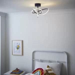 Veton Blue Medium Ceiling Light