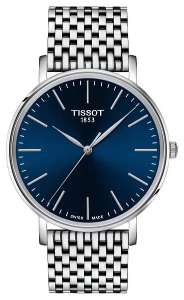 Tissot T1434101104100 Everytime Quartz Gent Blue Dial Watch
