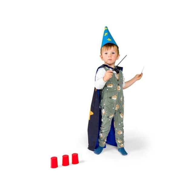 Bigjigs Toys Magicians Dress Up and Kit Dark Navy
