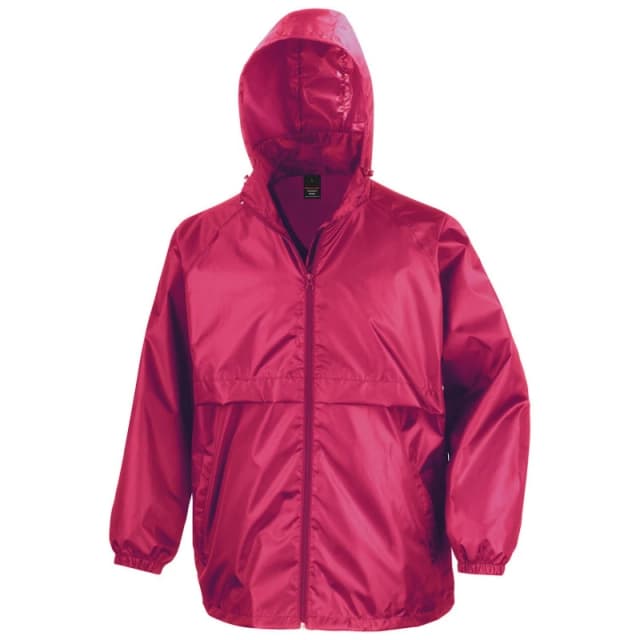 Result Core Mens Windbreaker in Pink Size: Small Pink Male S