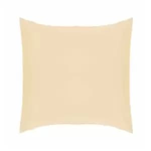 Easy Care Minimum Iron Continental Pillowcase Cream