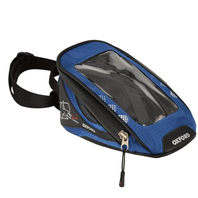 Oxford M1R Micro Motorcycle Tank Bag 1L Blue Blue