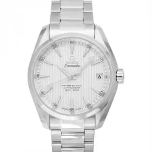 Seamaster Aqua Terra 150M Master Co-Axial 38.5mm Automatic Silver Dial Steel Mens Watch