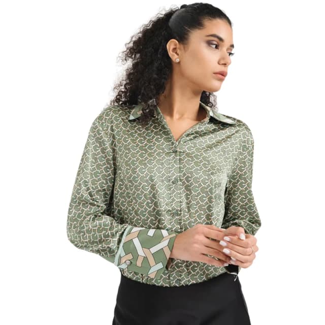 Guess Womens long sleeve shirt Guess Alexandra Vert Female XS