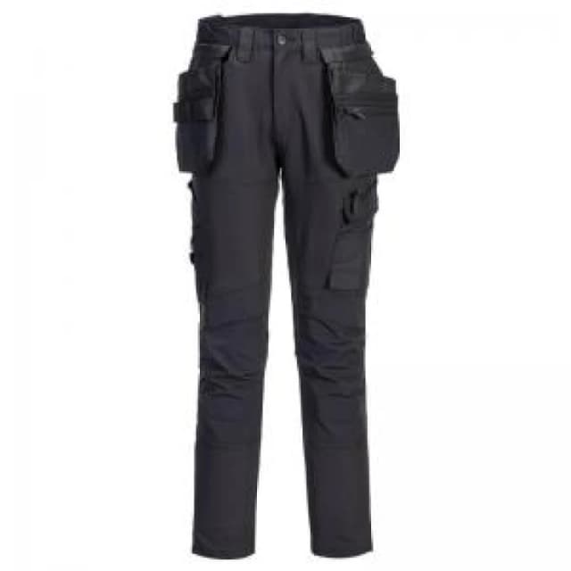 Portwest DX4 Craft Detachable Holster Trousers DX456BKR33 Colour: Black