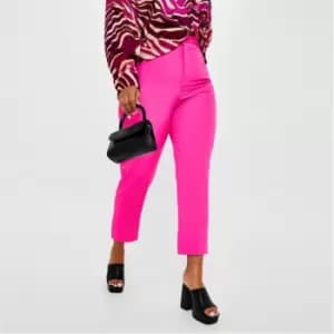 Missguided Plus Size Tailored Cigarette Trousers - Pink