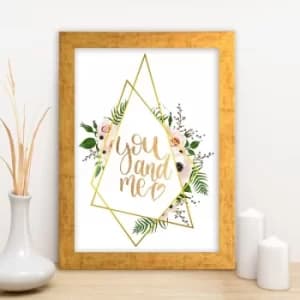 AC10693336073 Multicolor Decorative Framed MDF Painting