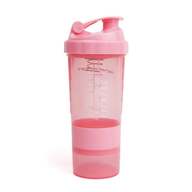 Phoenix Fitness Compartment Shaker Bottles Pink unisex 700ml