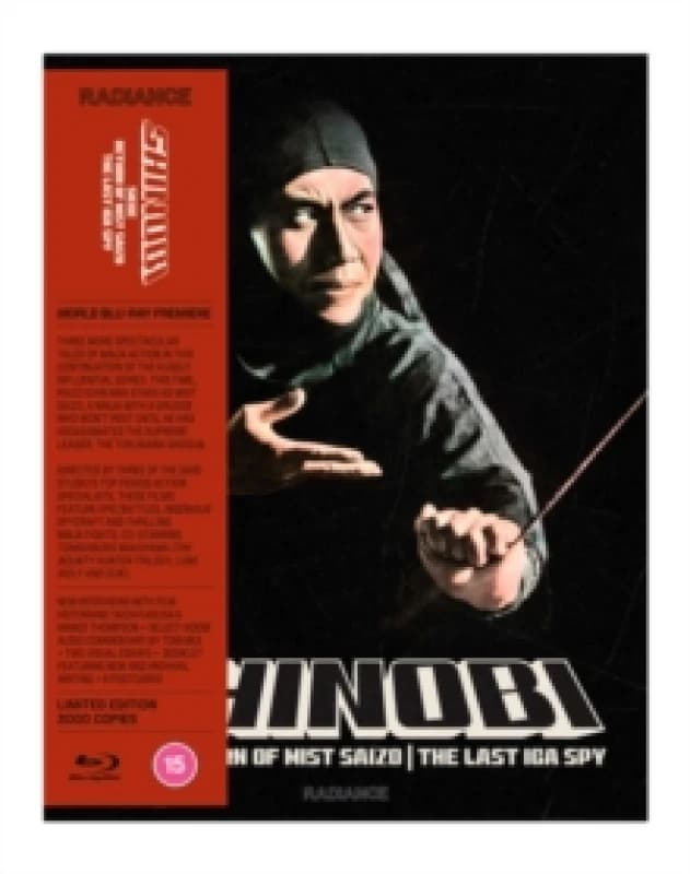 Shinobi: Siege/The Return of Mist Saizo/The Last Iga Spy Bluray 5060974682515