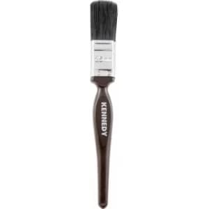 Kennedy Flat Paint Brush, Natural Bristle, 1IN.- you get 5
