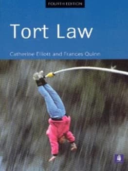 Tort Law by Catherine Elliott Book