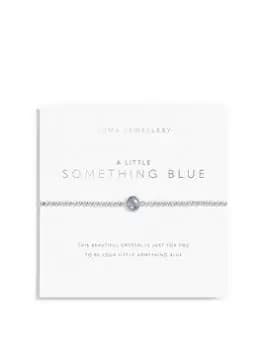 Joma Jewellery A Little... Something Blue Silver Bracelet - 17.5Cm Stretch