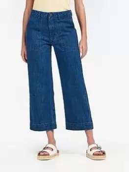 Barbour Southport Cropped Jean - Blue