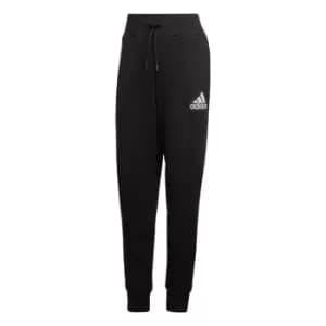 adidas Essentials Multi-Colored Logo Joggers Womens - Black / Almost Blue / White