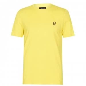 Lyle and Scott Basic Logo T Shirt - Buttercup Z912