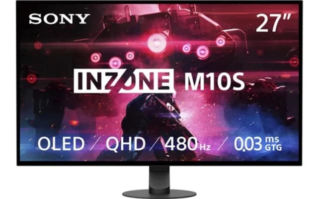 Sony Sony INZONE M10S computer monitor 68.3cm (26.9") 2560 x 1440 pixels Quad HD OLED Black SDM27Q10SB.CEI