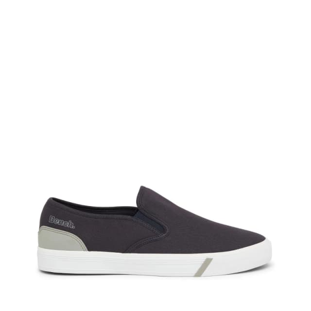 Bench Mens Brown Slip-On Low-Top Trainers Navy male 8 (42)