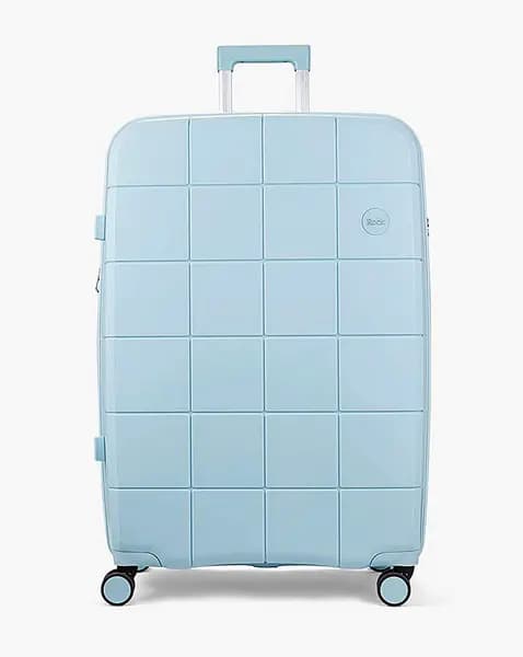 Rock Luggage Pixel EA48901 8 Wheel Hardshell Large Pastel Blue Suitcase