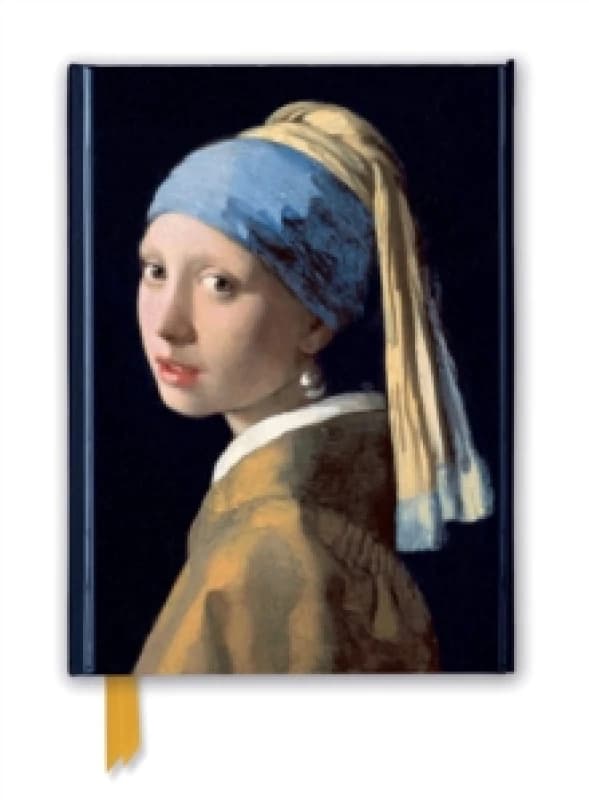 Johannes Vermeer: Girl with a Pearl Earring (Foiled Journal) Notebook / blank book