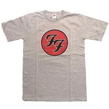 Foo Fighters - FF Logo Kids 11-12 Years T-Shirt - Grey