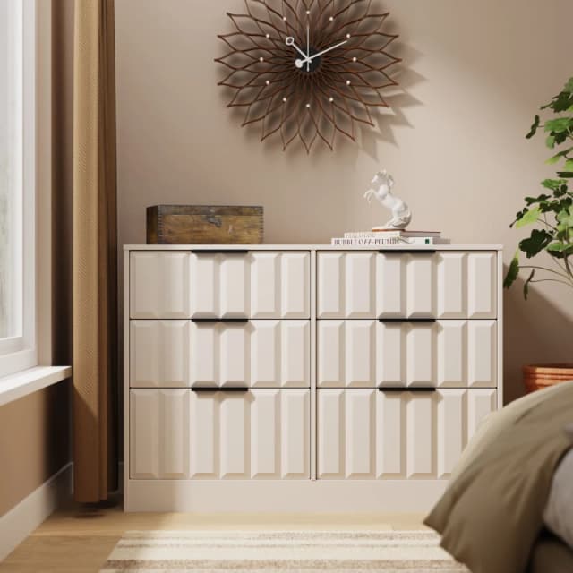 Welcome Furniture Welcome Furniutre New York 6 Drawer Bed Box - Ready Assembled NYC015KMKM