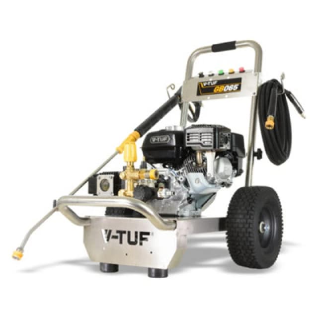 V-TUF GB065 200BAR 12Lpm 6.5HP Honda Driven Petrol Pressure Washer With Gearbox
