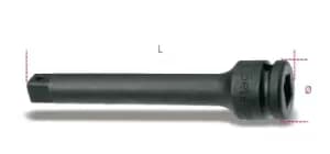 Beta Tools 728/22L 3/4" Square Drive Impact Extension Bar 330mm 007280826