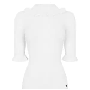Ted Baker Katella Knit Top - White