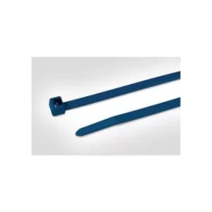 Cable Ties, Metal Detectable, for Food Industry, 385X7.6MM (Pk-100)
