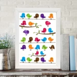 BC125687714 Multicolor Decorative Framed MDF Painting