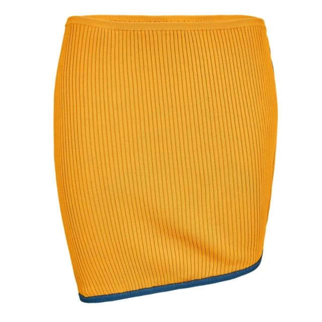 Diesel Womens Onalisa Gona Knitted Skirt Orange female 6