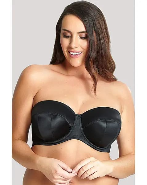 Sculptresse Sculptresse Dana Strapless Bra Black Female 44H RV15455